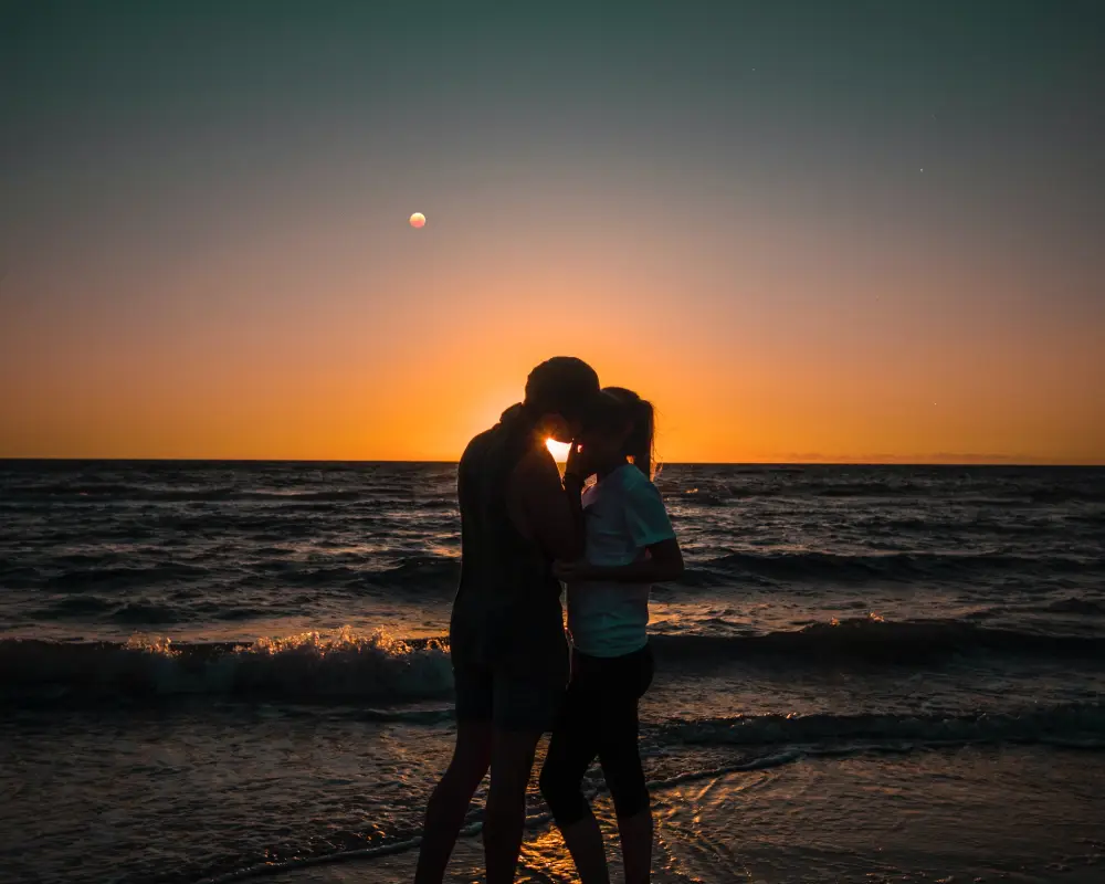 Lovers kissing on a moonlit night has long been a symbol of romance. However, what many people don't realise is that the Moon’s symbolic links to love go far deeper than such an image.